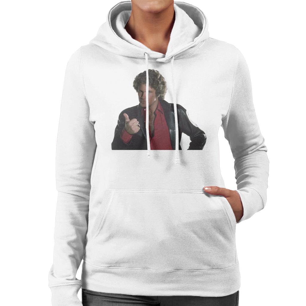 Knight Rider Michael Thumbs Up Women's Hooded Sweatshirt product image 1