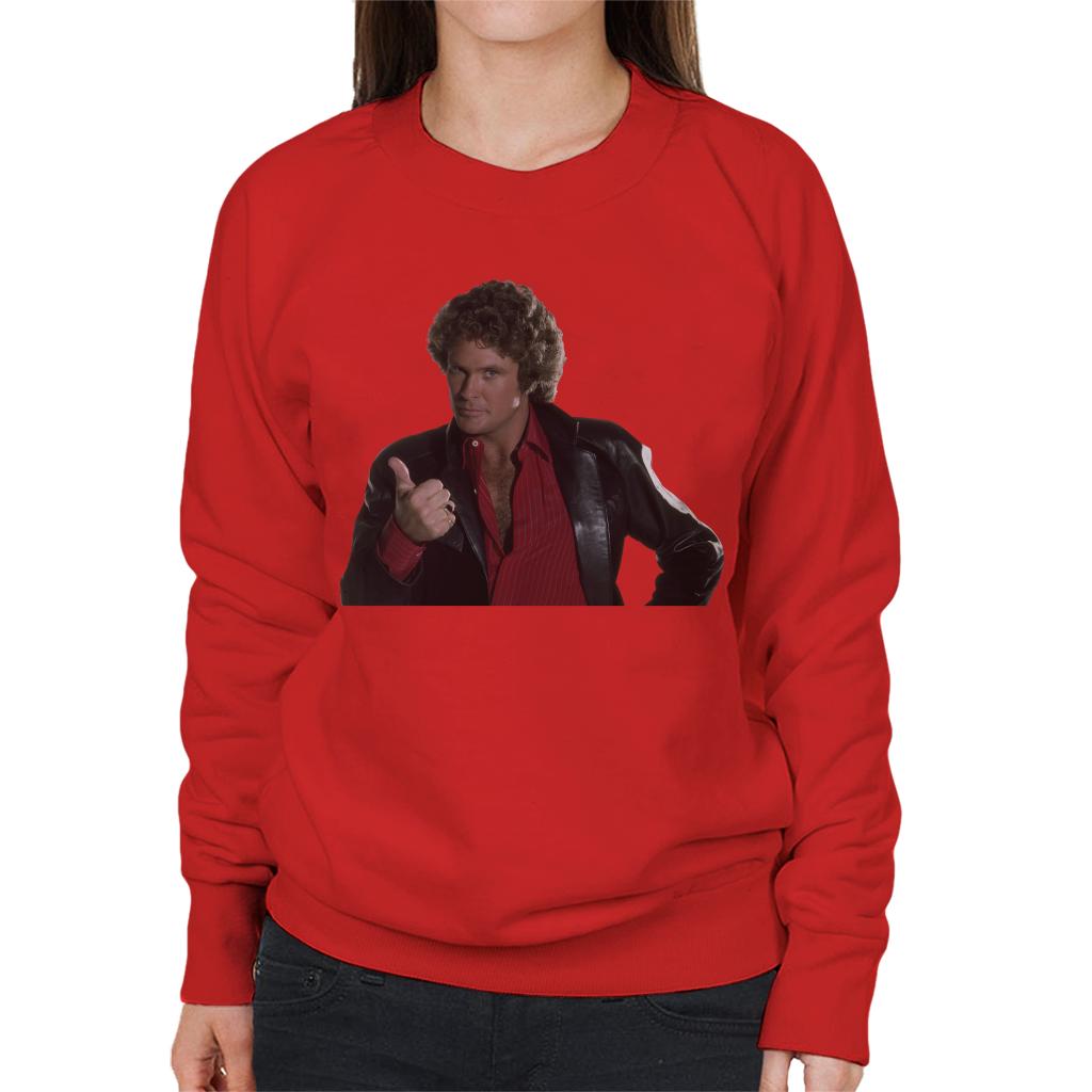 Knight Rider Michael Thumbs Up Women's Sweatshirt product image 4