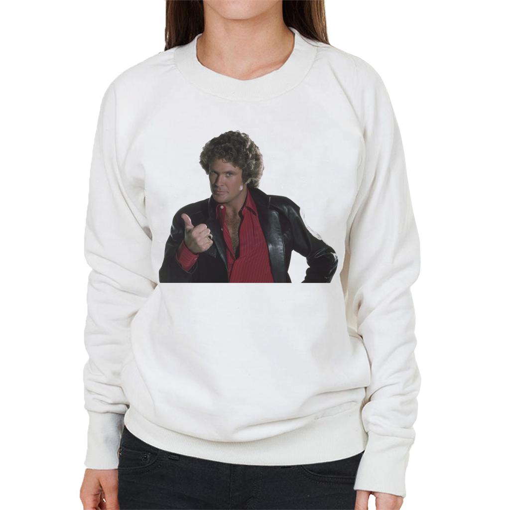 Knight Rider Michael Thumbs Up Women's Sweatshirt product image 1