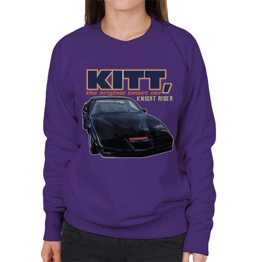 Knight Rider KITT The Original Smart Car Women's Sweatshirt product image 4