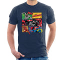 Justice League Christmas Comic Save Men's T-Shirt product image 1