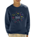 Justice League Christmas Holiday Heroes Kid's Sweatshirt product image 1