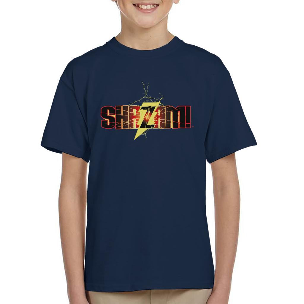 Justice League Shazam Logo Kid's T-Shirt product image 4