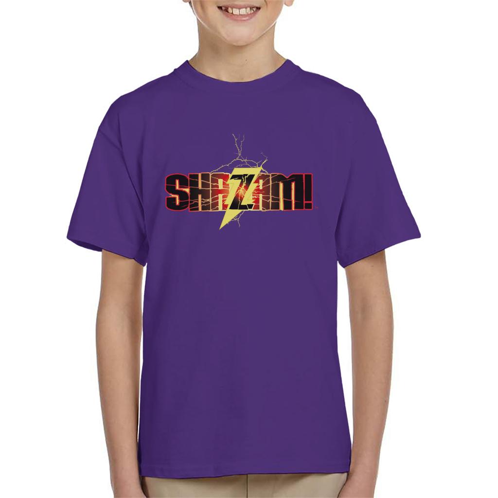 Justice League Shazam Logo Kid's T-Shirt product image 6