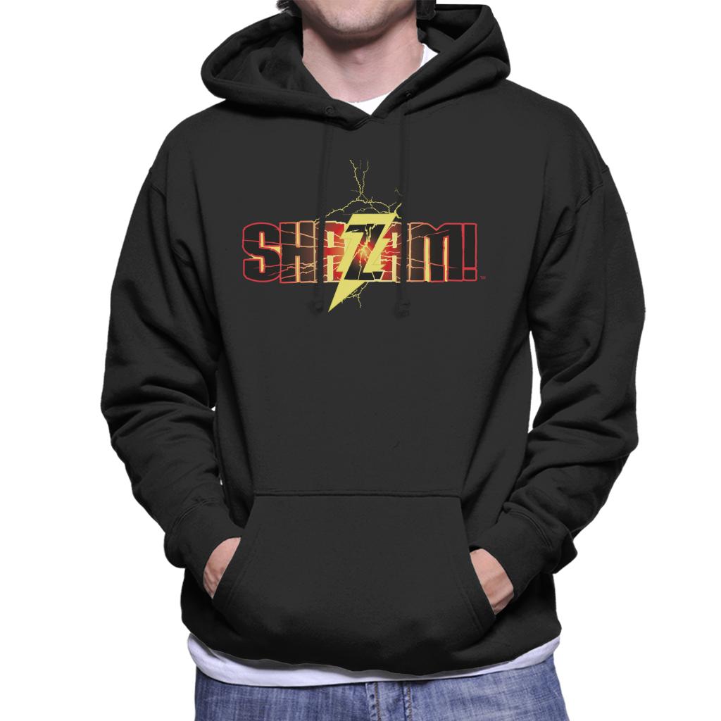 Justice League Shazam Logo Men's Hooded Sweatshirt product image 1