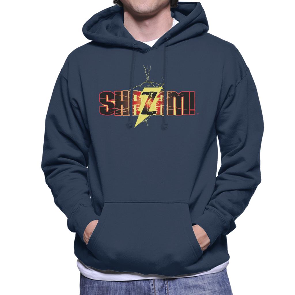 Justice League Shazam Logo Men's Hooded Sweatshirt product image 4