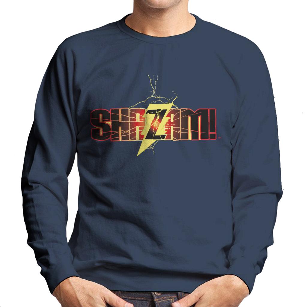 Justice League Shazam Logo Men's Sweatshirt product image 4