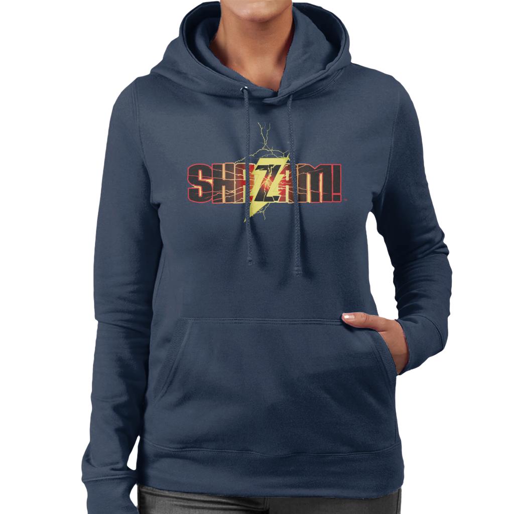 Justice League Shazam Logo Women's Hooded Sweatshirt product image 4