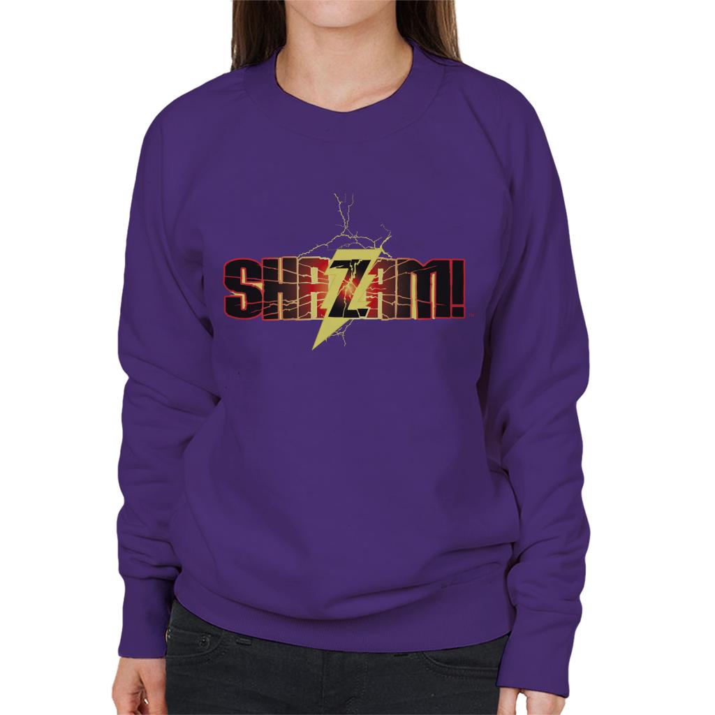 Justice League Shazam Logo Women's Sweatshirt product image 6
