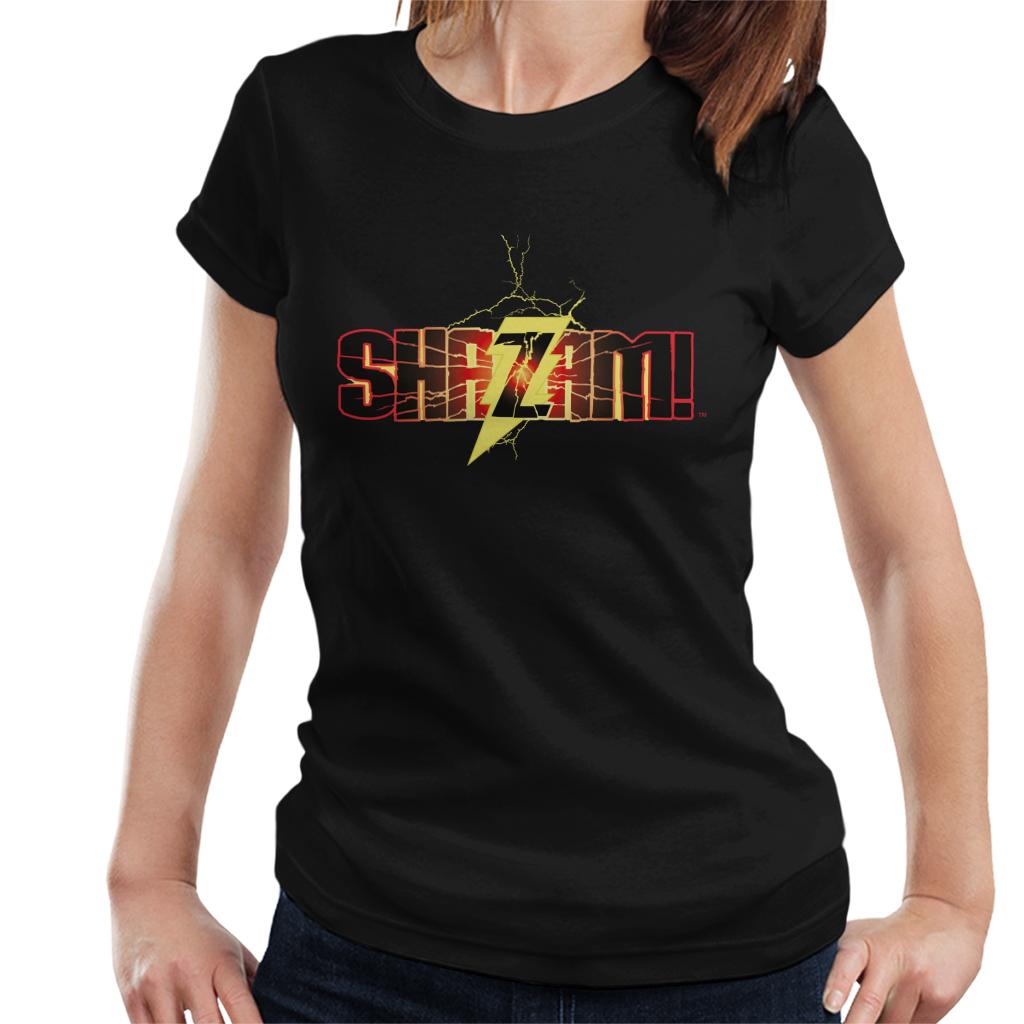 Justice League Shazam Logo Women's T-Shirt product image 1