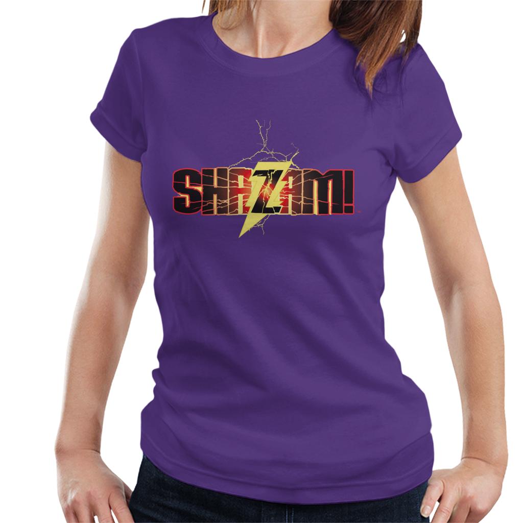 Justice League Shazam Logo Women's T-Shirt product image 6